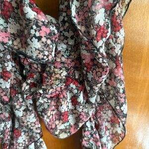 Floral Sheer Scarf